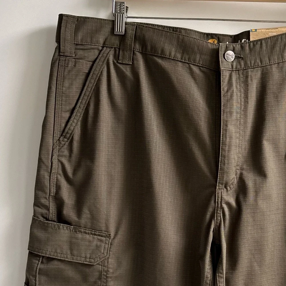 Carhartt Force Broxton Cargo Shorts Relaxed Fit Rugged Flex Stretch Tarmac Sz 42
